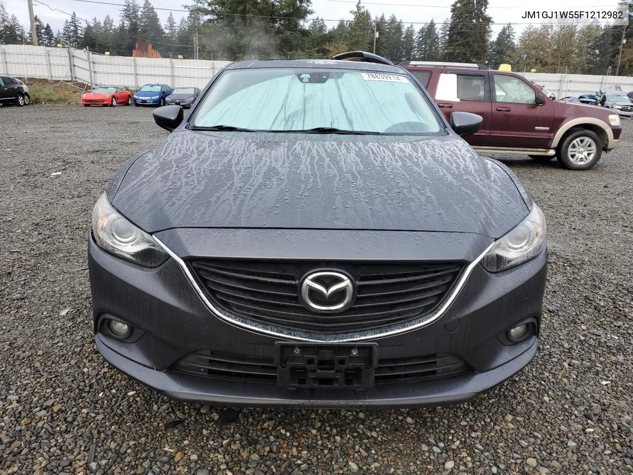 2015 Mazda 6 Grand Touring VIN: JM1GJ1W55F1212982 Lot: 78839214