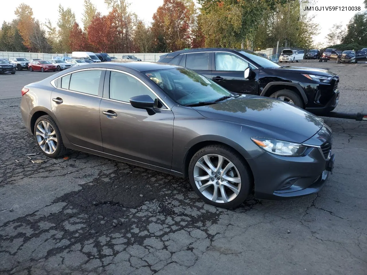 2015 Mazda 6 Touring VIN: JM1GJ1V59F1210038 Lot: 79313204