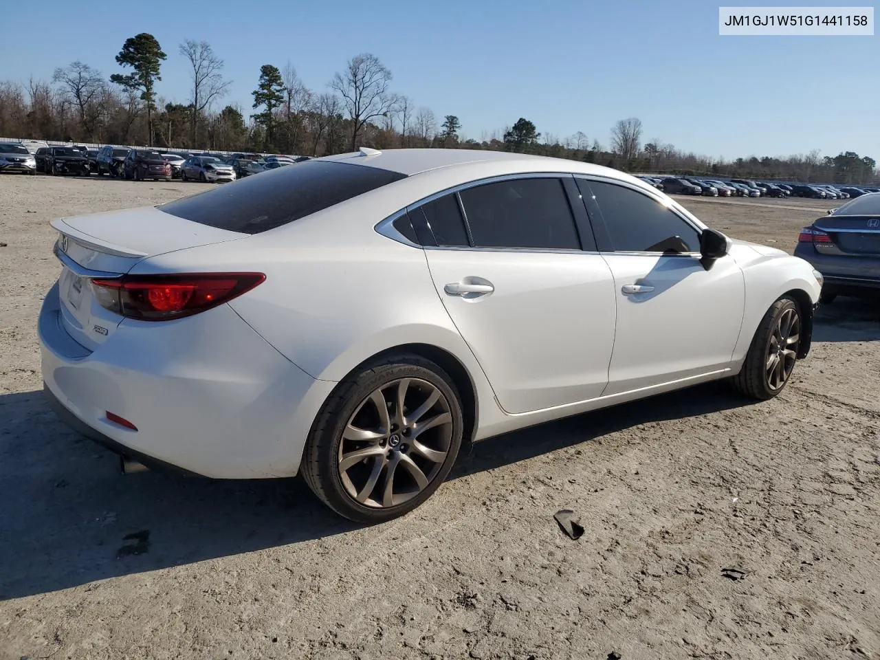 2016 Mazda 6 Grand Touring VIN: JM1GJ1W51G1441158 Lot: 43224204