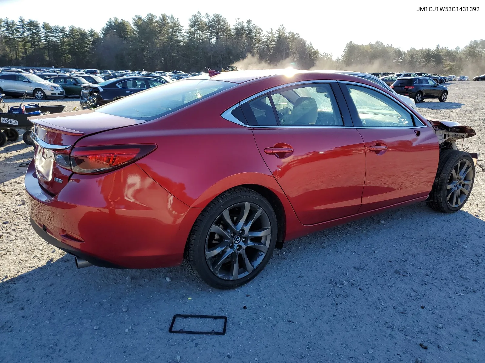 2016 Mazda 6 Grand Touring VIN: JM1GJ1W53G1431392 Lot: 47494814