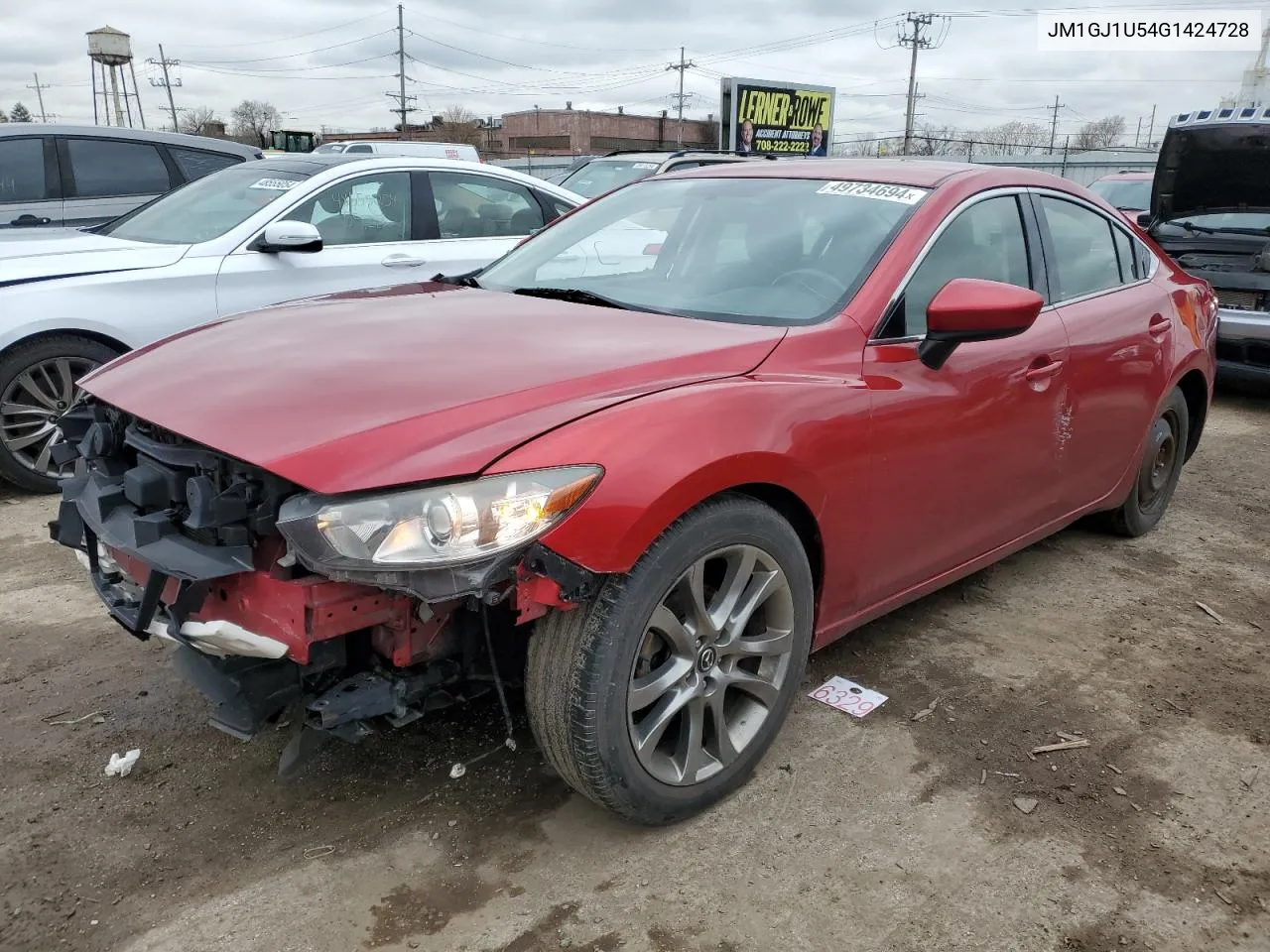 2016 Mazda 6 Sport VIN: JM1GJ1U54G1424728 Lot: 49734694