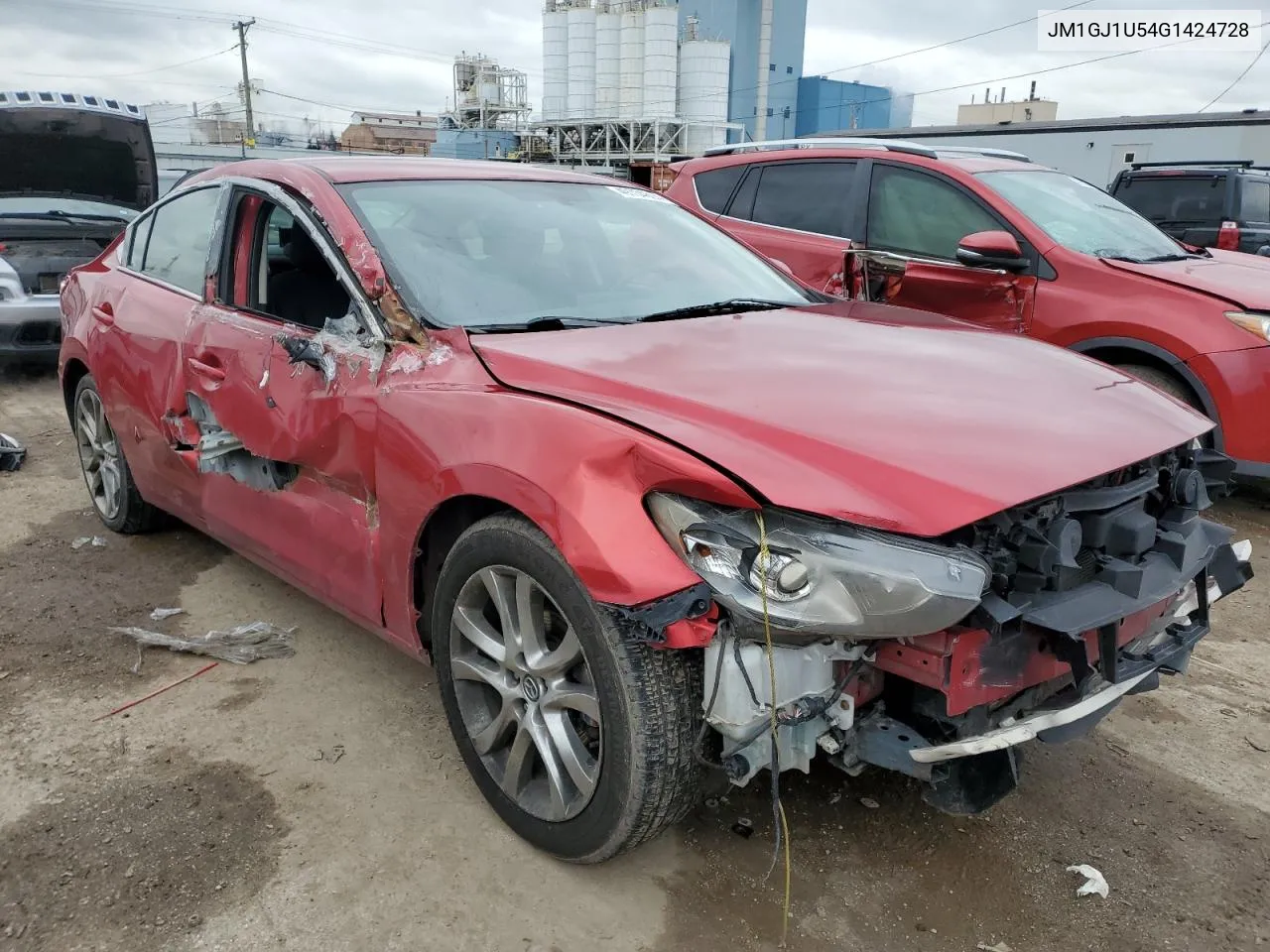 JM1GJ1U54G1424728 2016 Mazda 6 Sport