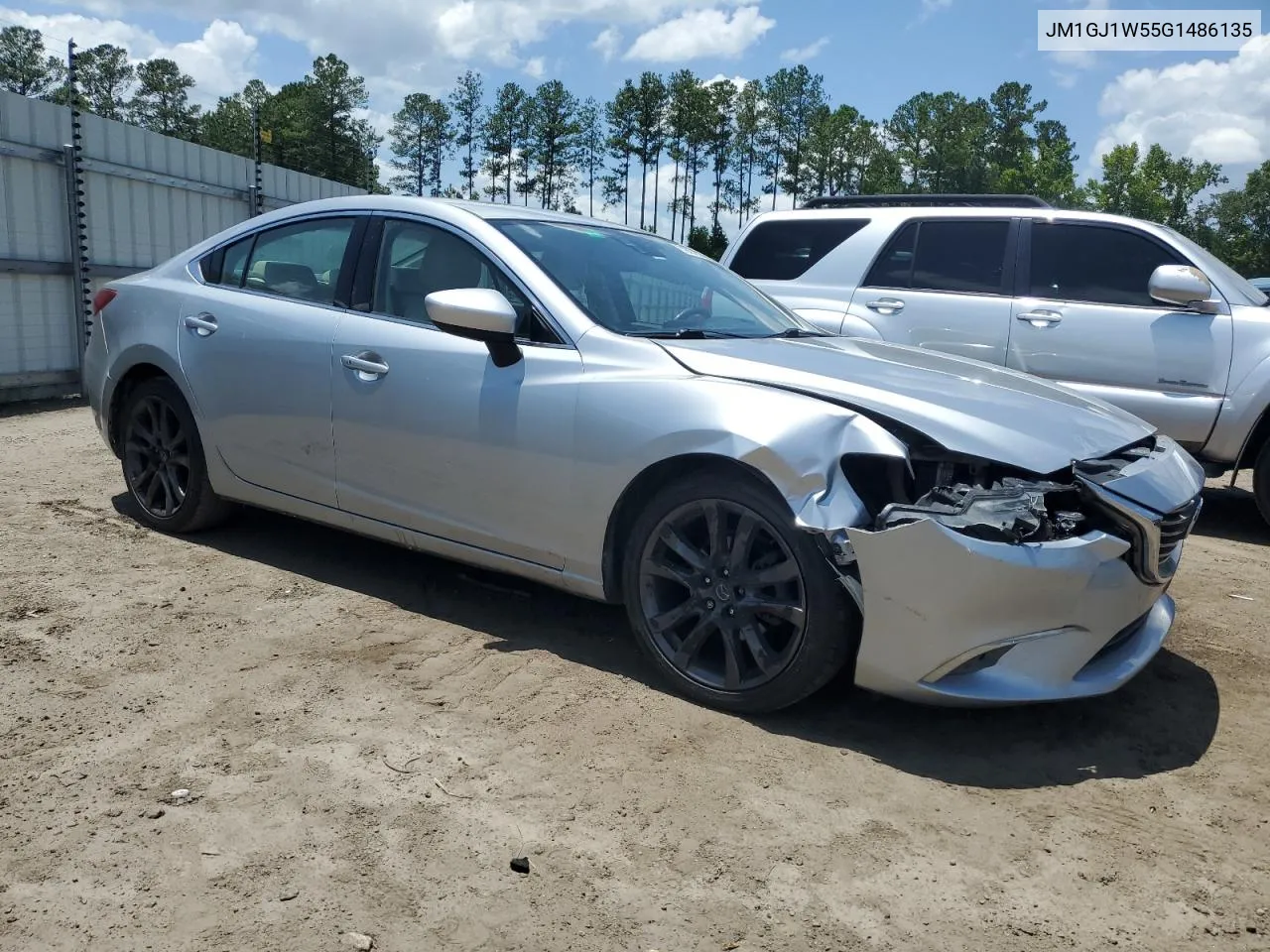 2016 Mazda 6 Grand Touring VIN: JM1GJ1W55G1486135 Lot: 59430384