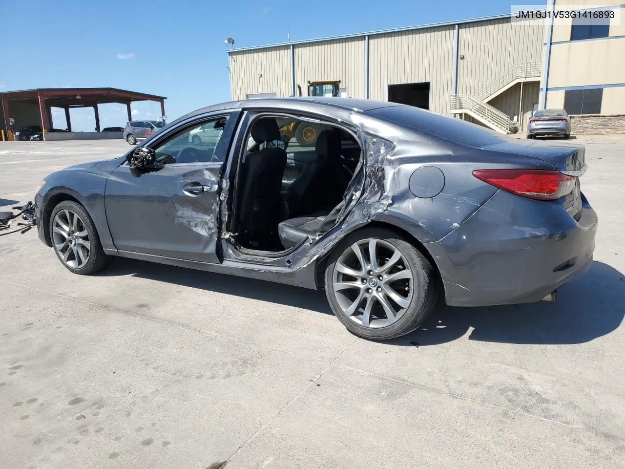 2016 Mazda 6 Touring VIN: JM1GJ1V53G1416893 Lot: 60658464