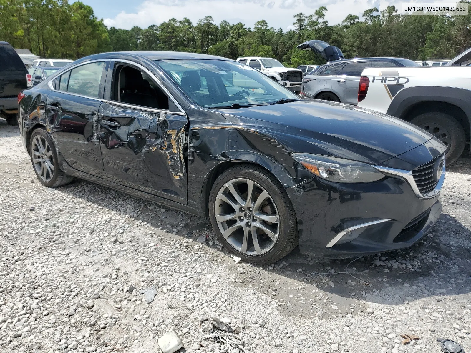 2016 Mazda 6 Grand Touring VIN: JM1GJ1W50G1430653 Lot: 61171384