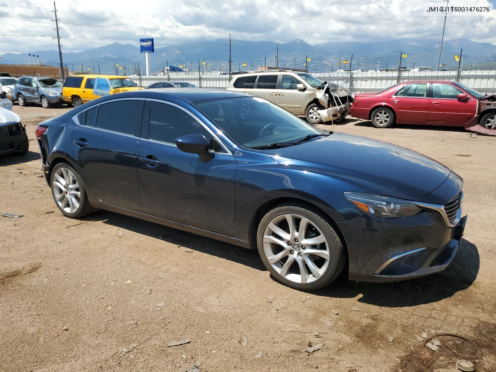 JM1GJ1T50G1476276 2016 Mazda 6 Touring