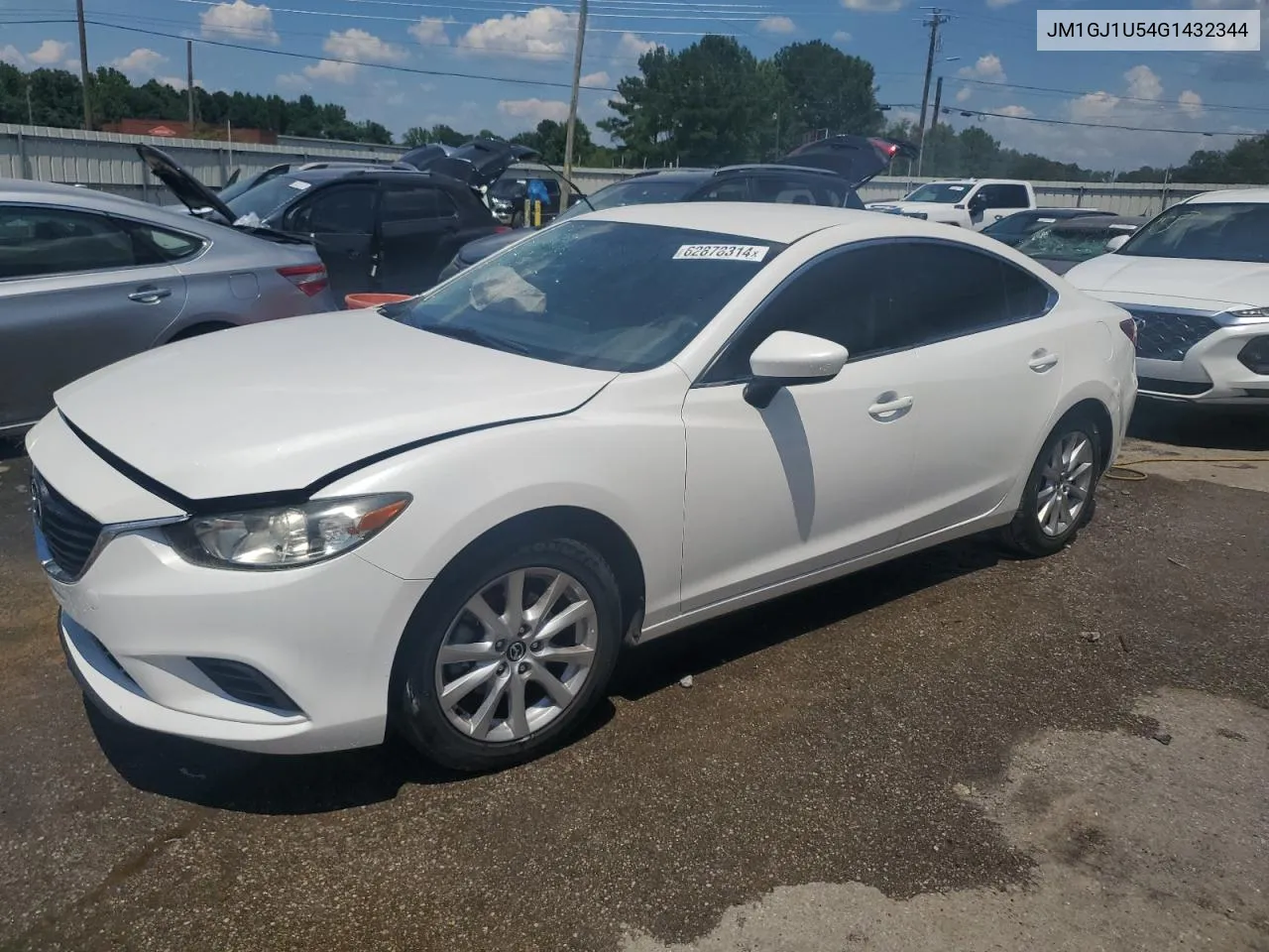 2016 Mazda 6 Sport VIN: JM1GJ1U54G1432344 Lot: 62878314