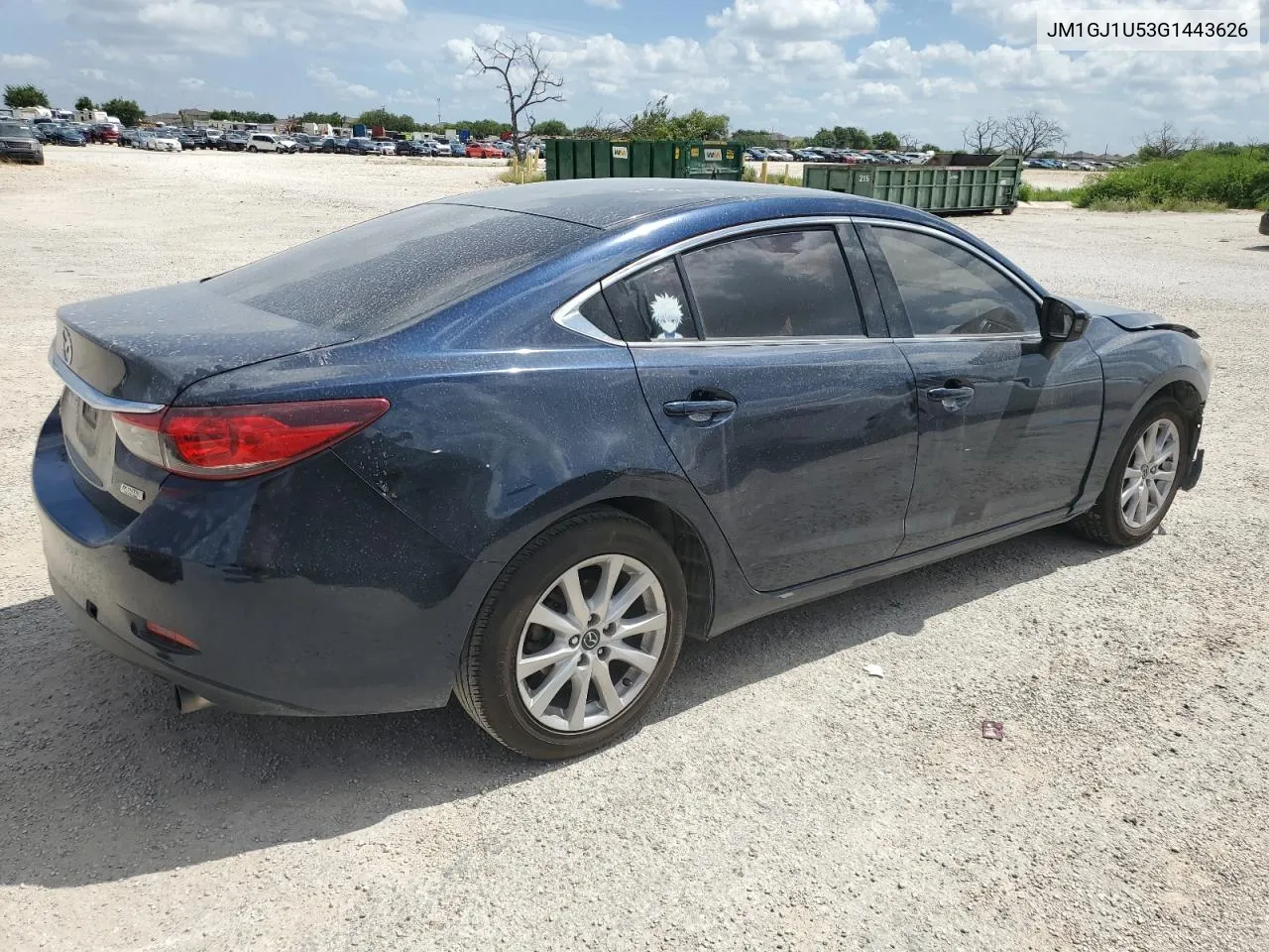 JM1GJ1U53G1443626 2016 Mazda 6 Sport