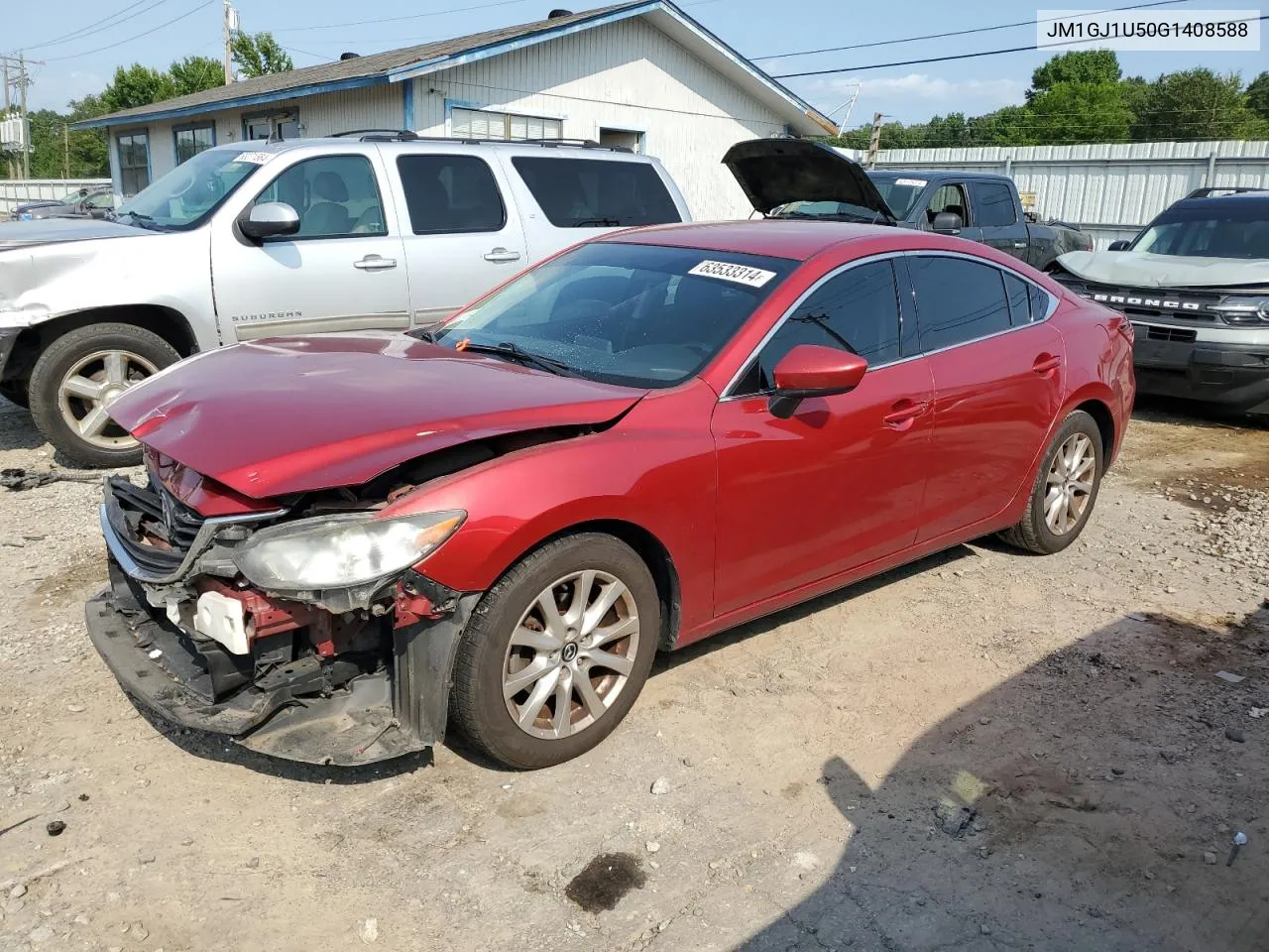 JM1GJ1U50G1408588 2016 Mazda 6 Sport