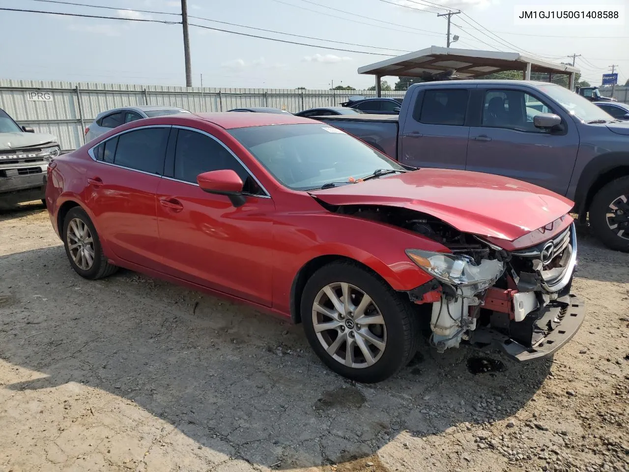 2016 Mazda 6 Sport VIN: JM1GJ1U50G1408588 Lot: 63533314