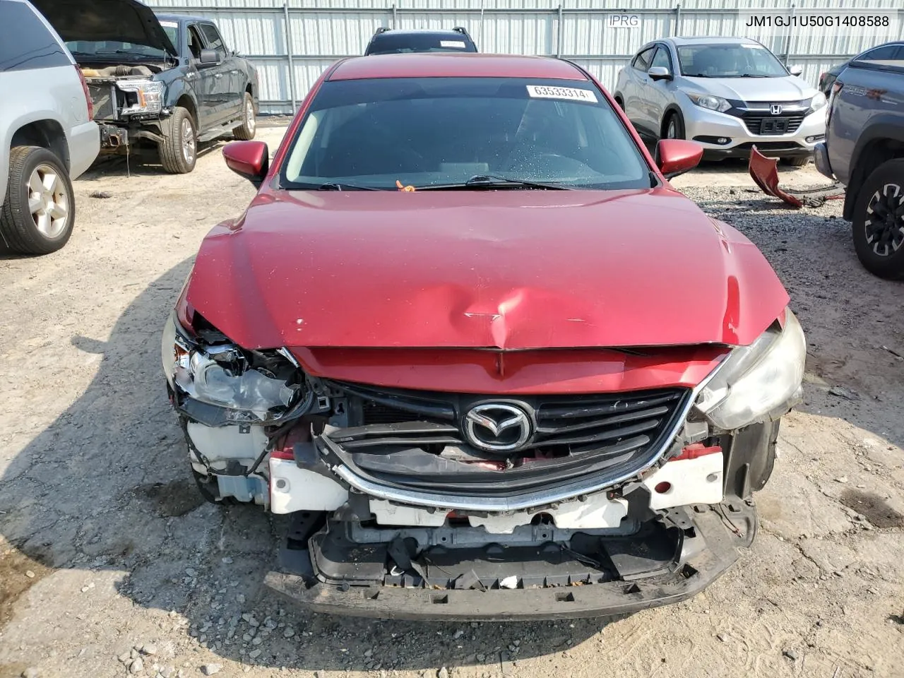 JM1GJ1U50G1408588 2016 Mazda 6 Sport