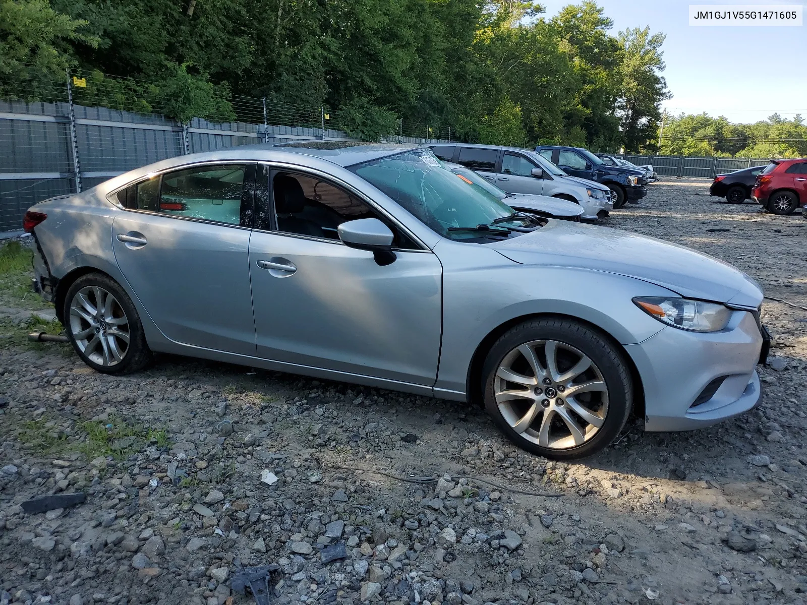 JM1GJ1V55G1471605 2016 Mazda 6 Touring