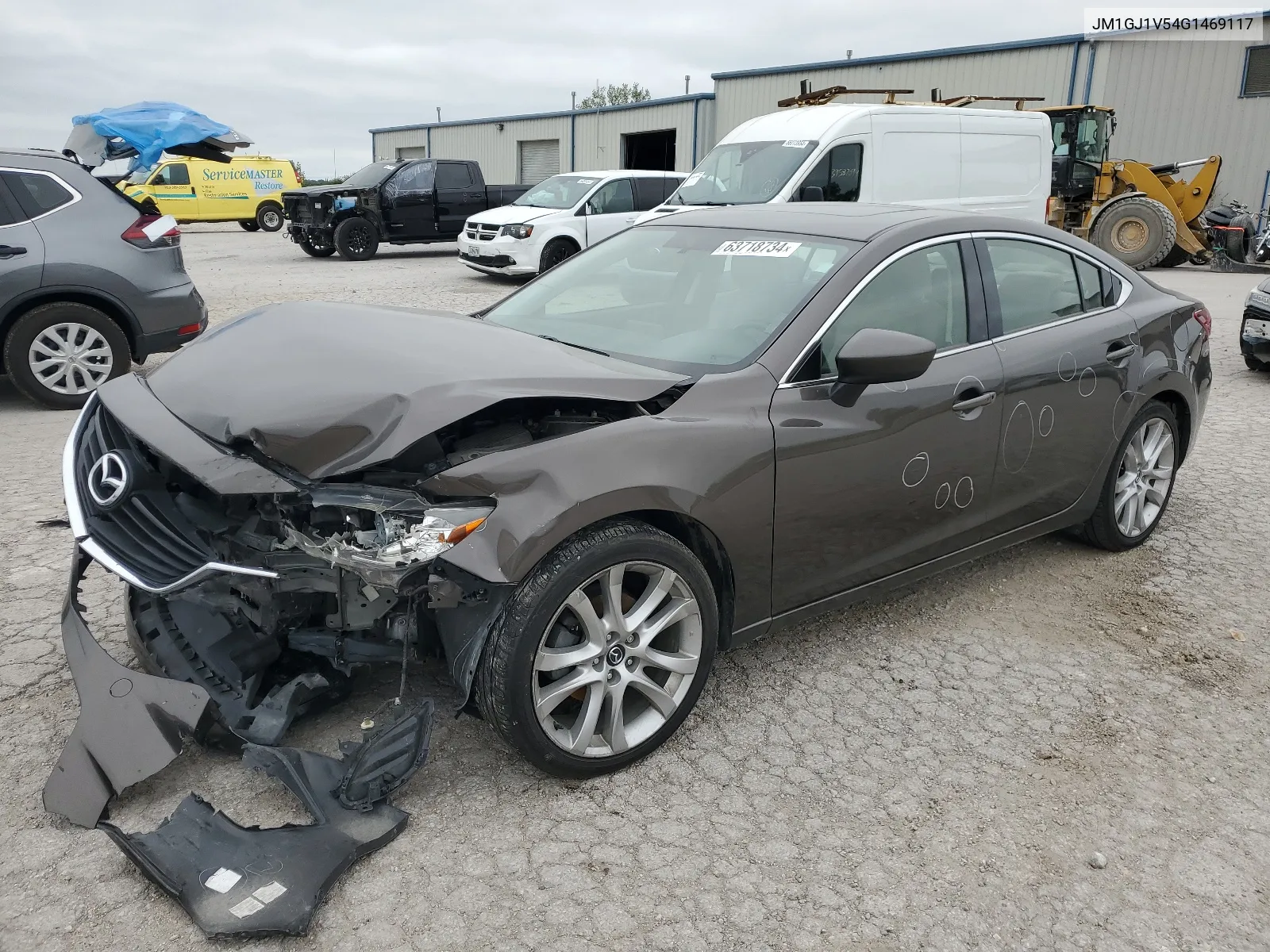 2016 Mazda 6 Touring VIN: JM1GJ1V54G1469117 Lot: 63718734