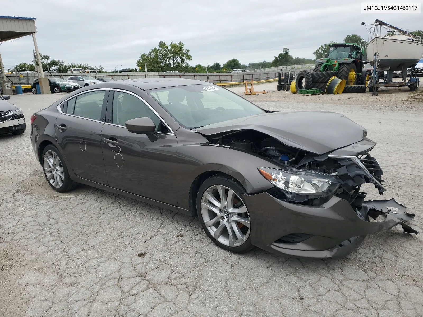 2016 Mazda 6 Touring VIN: JM1GJ1V54G1469117 Lot: 63718734