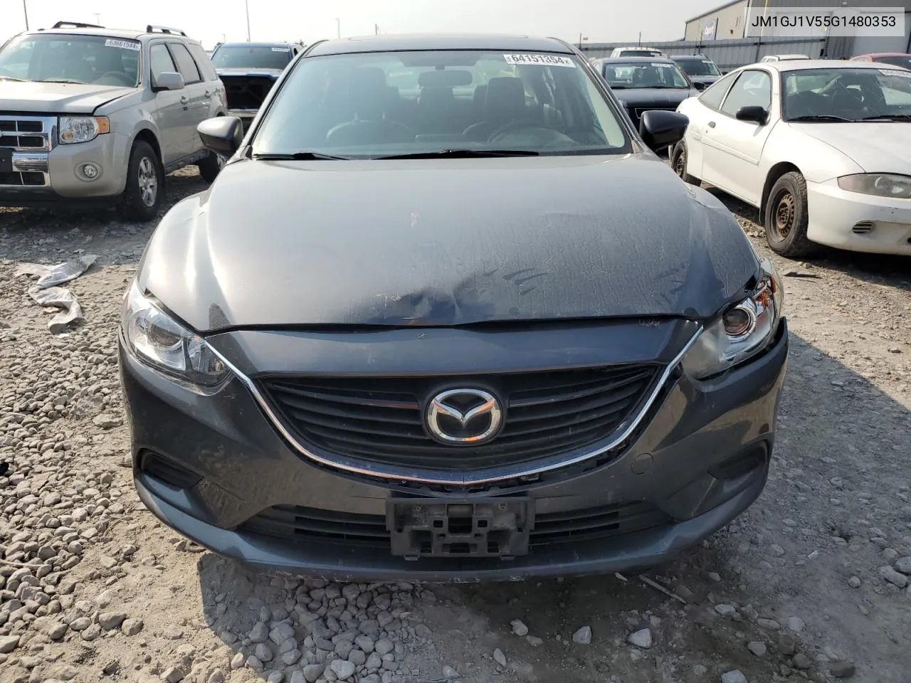 JM1GJ1V55G1480353 2016 Mazda 6 Touring