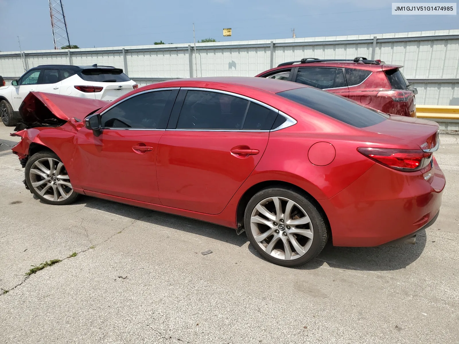 JM1GJ1V51G1474985 2016 Mazda 6 Touring