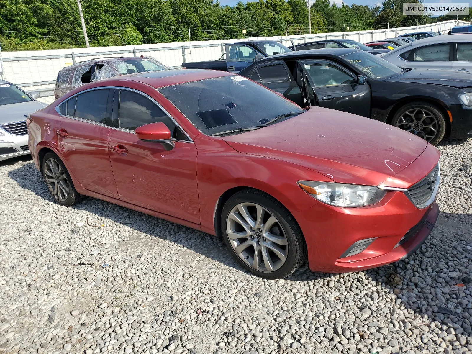 JM1GJ1V52G1470587 2016 Mazda 6 Touring