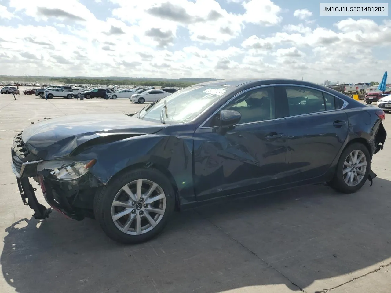 JM1GJ1U55G1481200 2016 Mazda 6 Sport