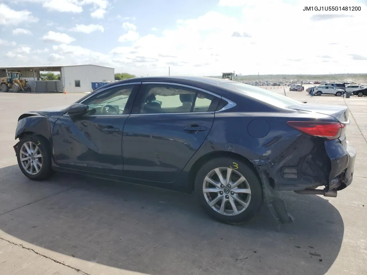 JM1GJ1U55G1481200 2016 Mazda 6 Sport