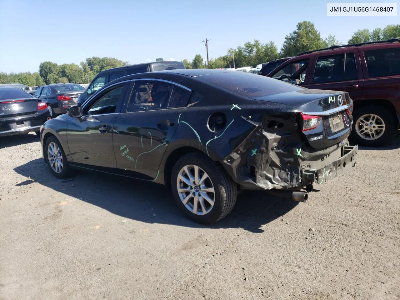 2016 Mazda 6 Sport VIN: JM1GJ1U56G1468407 Lot: 66033854