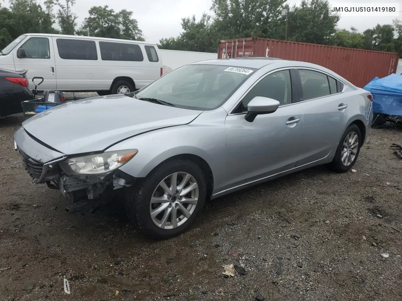 JM1GJ1U51G1419180 2016 Mazda 6 Sport