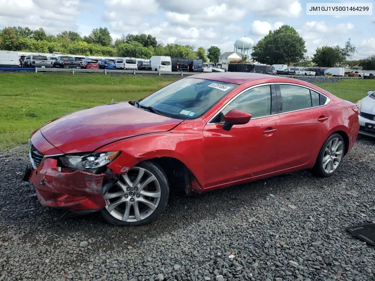 2016 Mazda 6 Touring VIN: JM1GJ1V50G1464299 Lot: 67291064