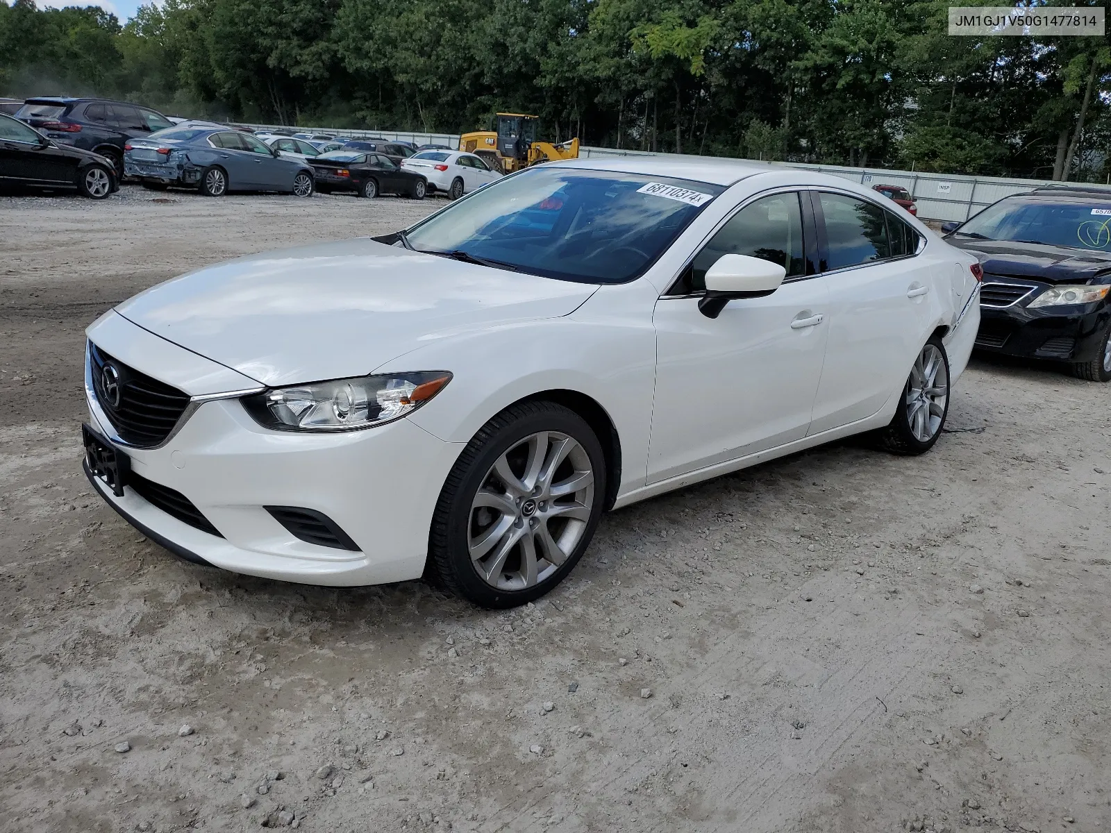 JM1GJ1V50G1477814 2016 Mazda 6 Touring