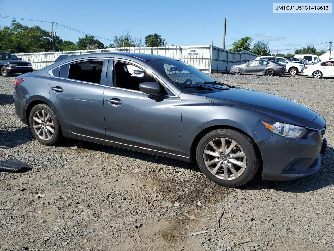 2016 Mazda 6 Sport VIN: JM1GJ1U51G1418613 Lot: 68281024