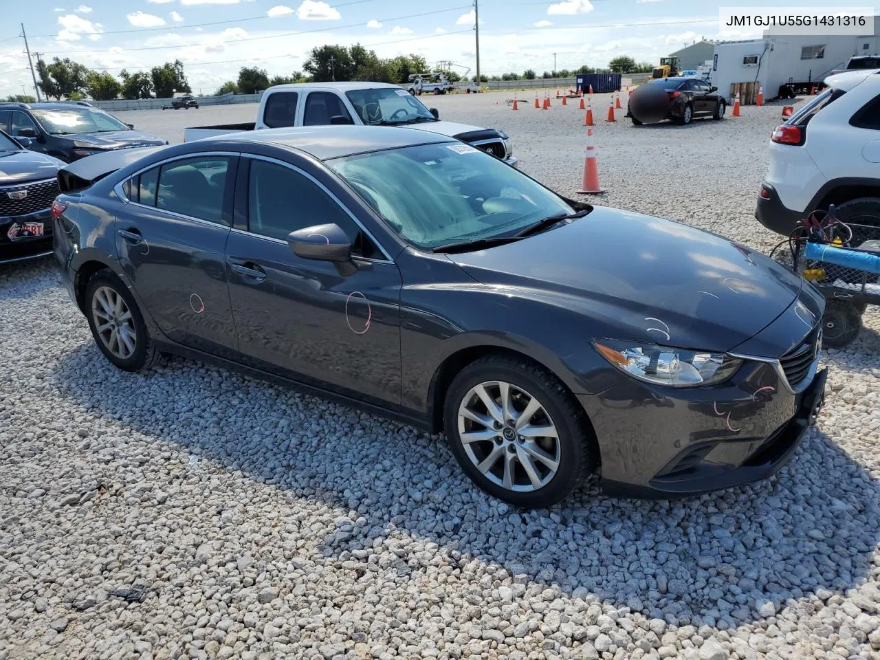 2016 Mazda 6 Sport VIN: JM1GJ1U55G1431316 Lot: 68372554