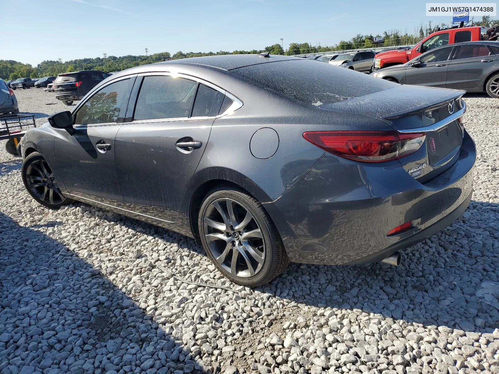 2016 Mazda 6 Grand Touring VIN: JM1GJ1W57G1474388 Lot: 68458074