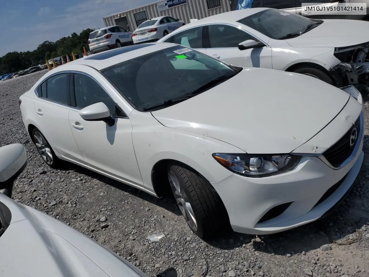 JM1GJ1V51G1421414 2016 Mazda 6 Touring