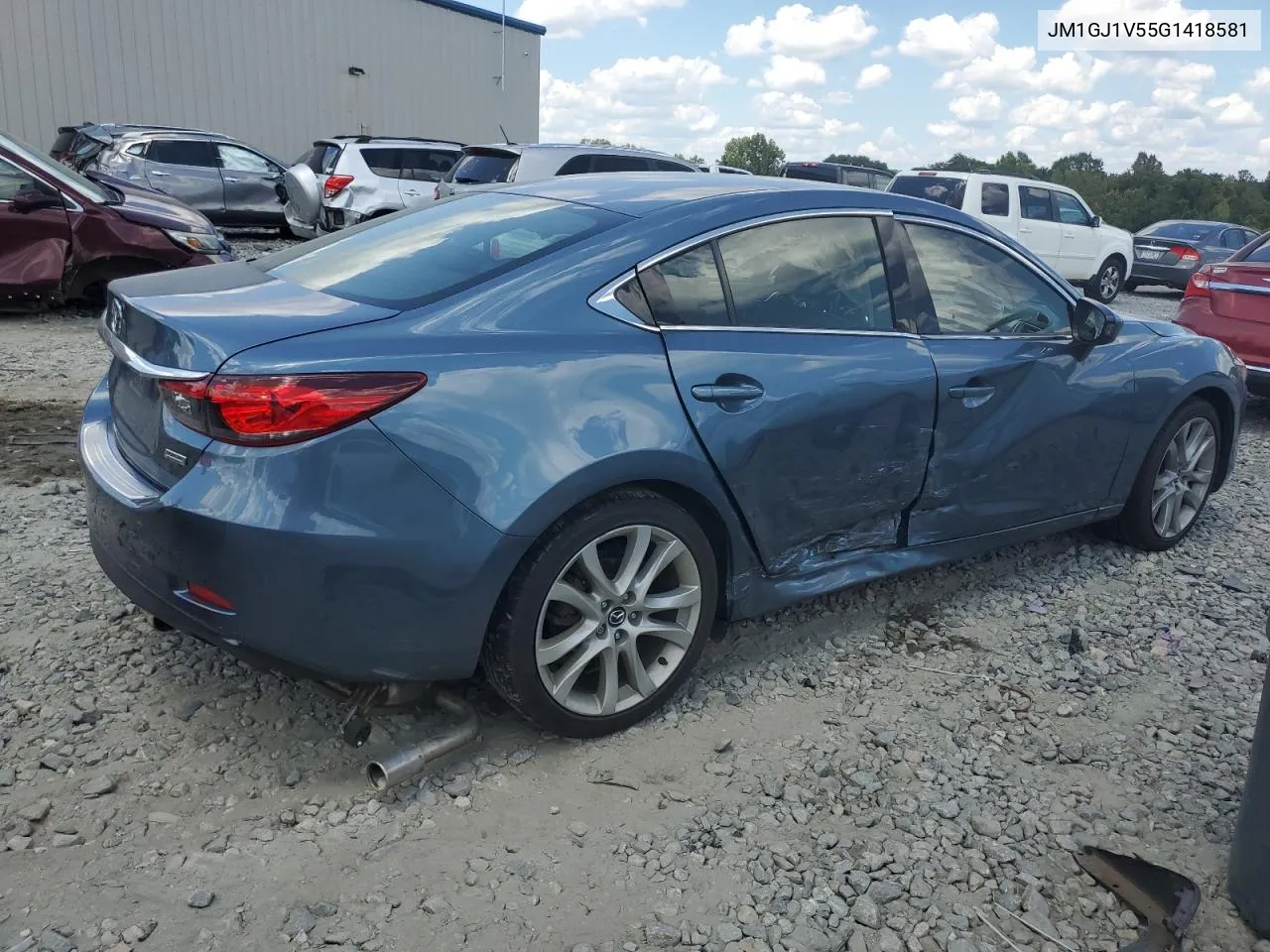 2016 Mazda 6 Touring VIN: JM1GJ1V55G1418581 Lot: 68954274