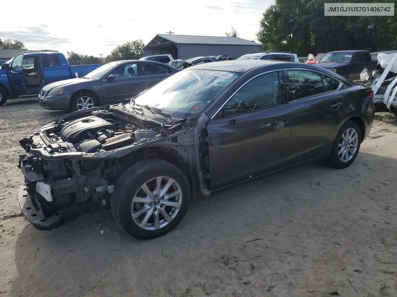 JM1GJ1U57G1406742 2016 Mazda 6 Sport