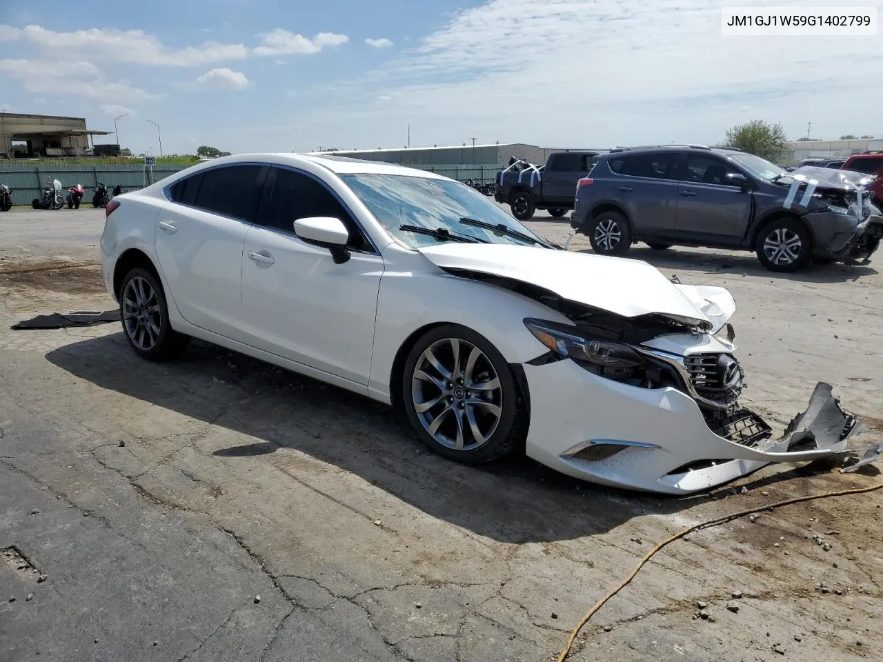 2016 Mazda 6 Grand Touring VIN: JM1GJ1W59G1402799 Lot: 70280724