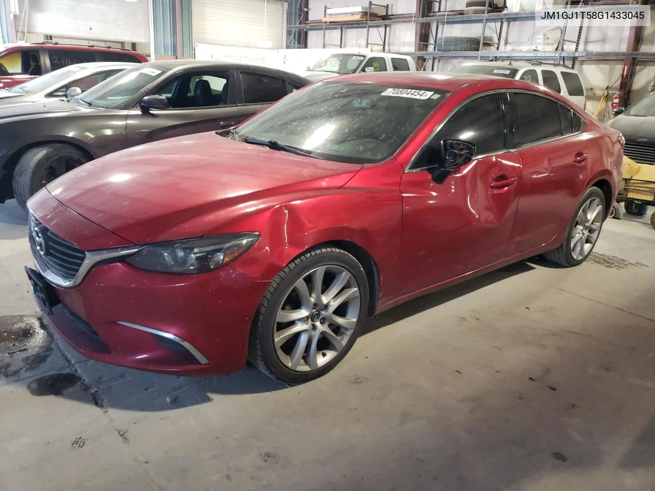 2016 Mazda 6 Touring VIN: JM1GJ1T58G1433045 Lot: 70804454