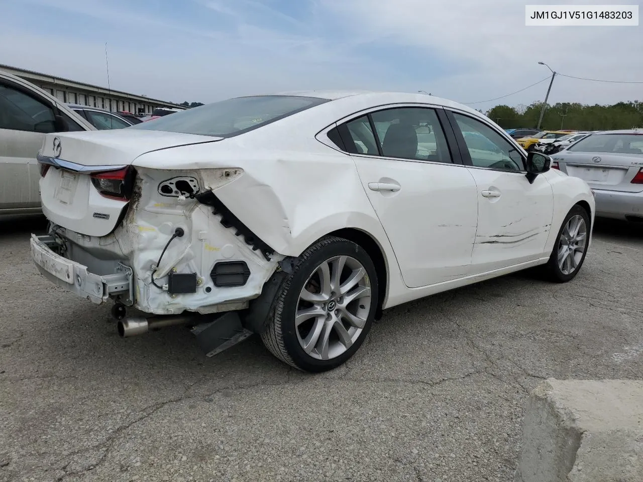 2016 Mazda 6 Touring VIN: JM1GJ1V51G1483203 Lot: 71113304