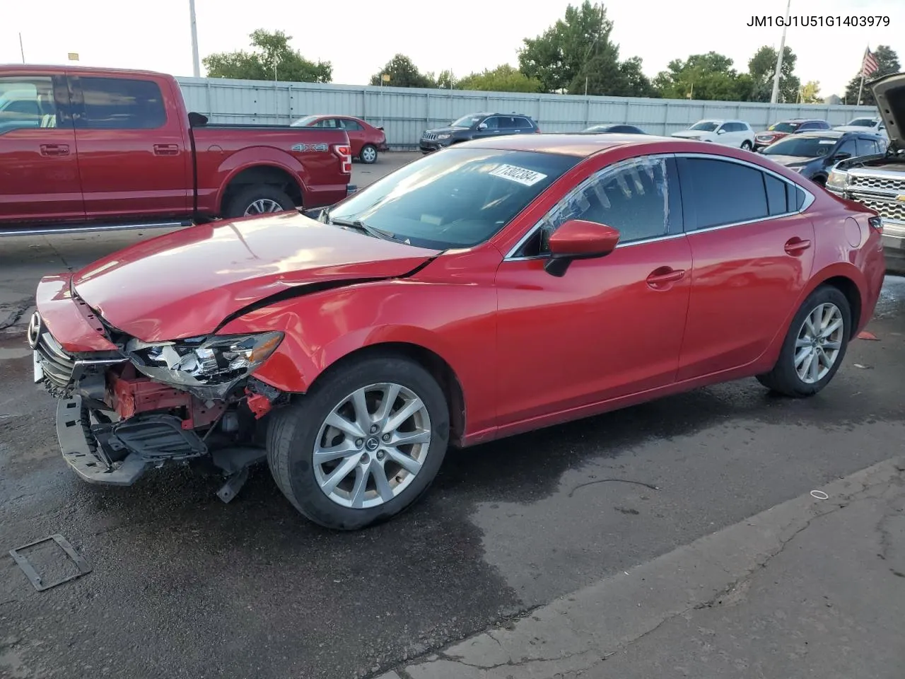 2016 Mazda 6 Sport VIN: JM1GJ1U51G1403979 Lot: 71302384