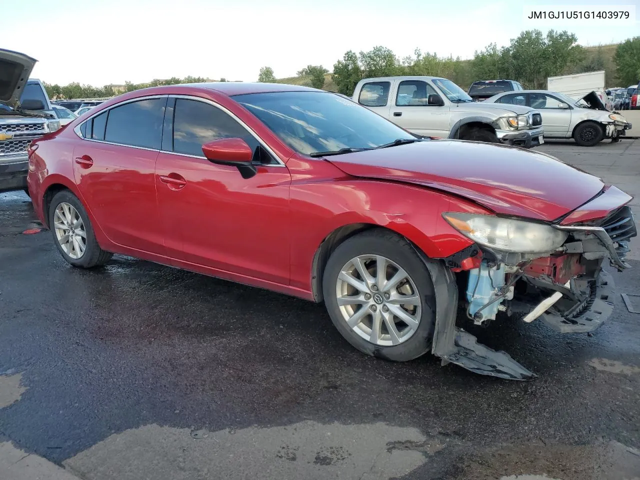 2016 Mazda 6 Sport VIN: JM1GJ1U51G1403979 Lot: 71302384