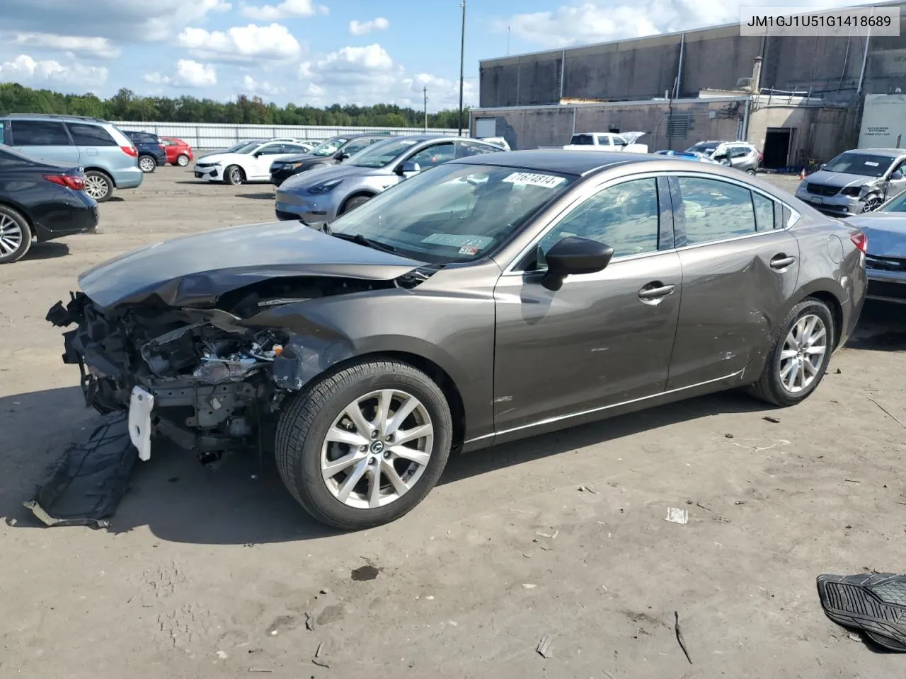 JM1GJ1U51G1418689 2016 Mazda 6 Sport