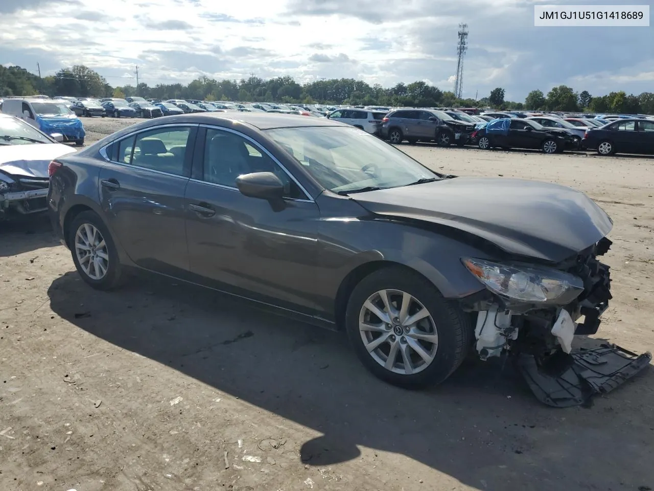 2016 Mazda 6 Sport VIN: JM1GJ1U51G1418689 Lot: 71674814