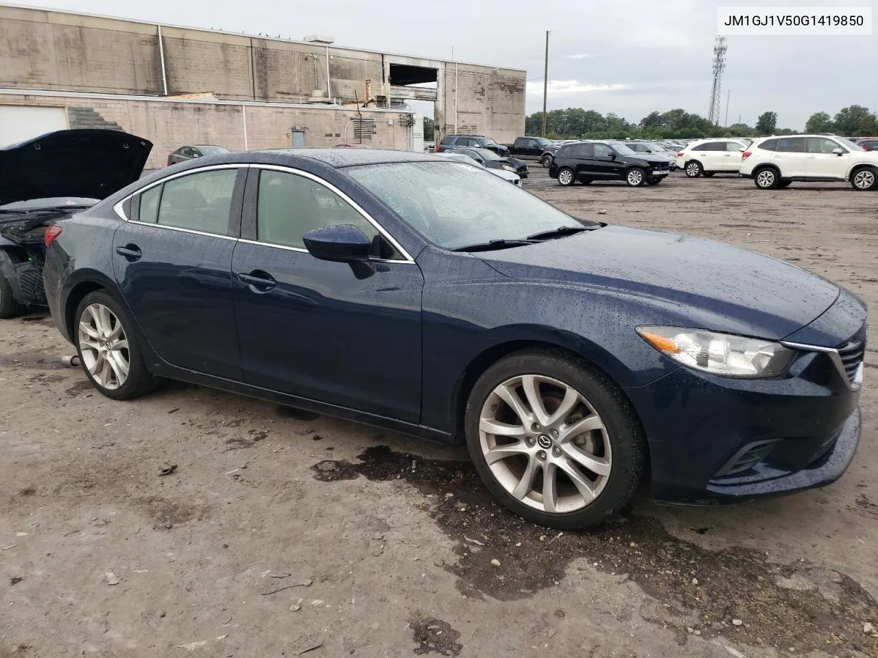 2016 Mazda 6 Touring VIN: JM1GJ1V50G1419850 Lot: 72126304