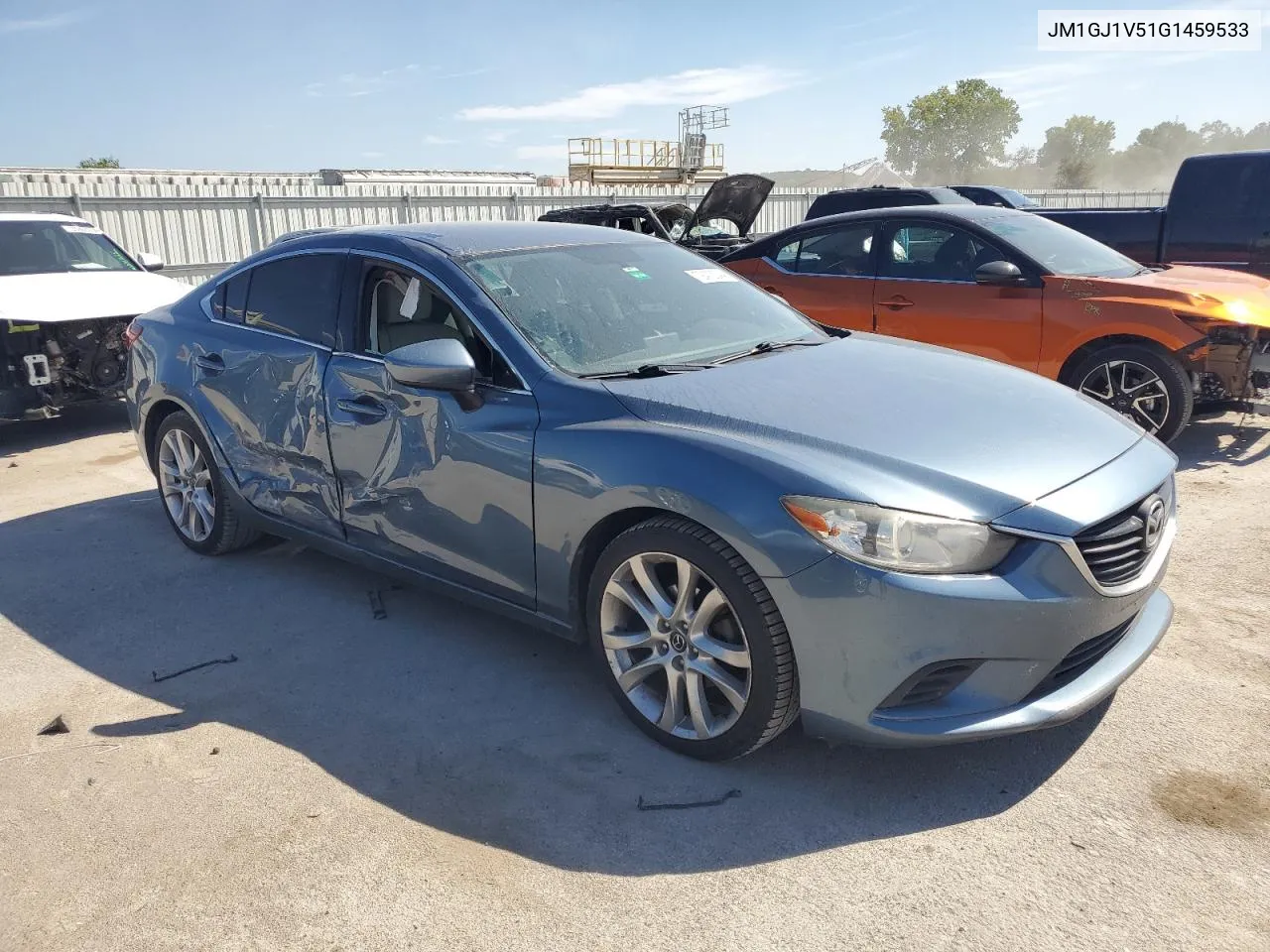 2016 Mazda 6 Touring VIN: JM1GJ1V51G1459533 Lot: 72473344