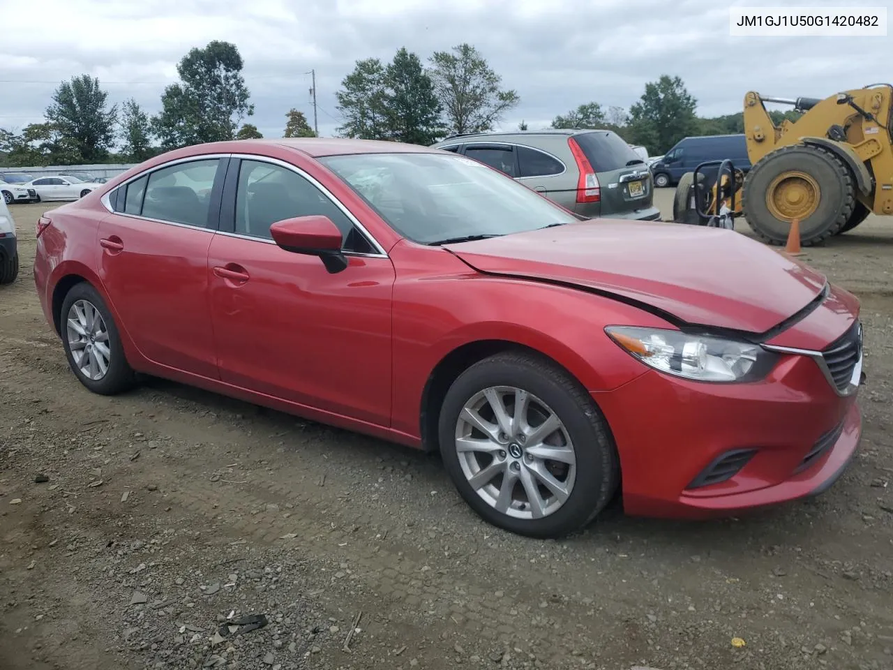 JM1GJ1U50G1420482 2016 Mazda 6 Sport