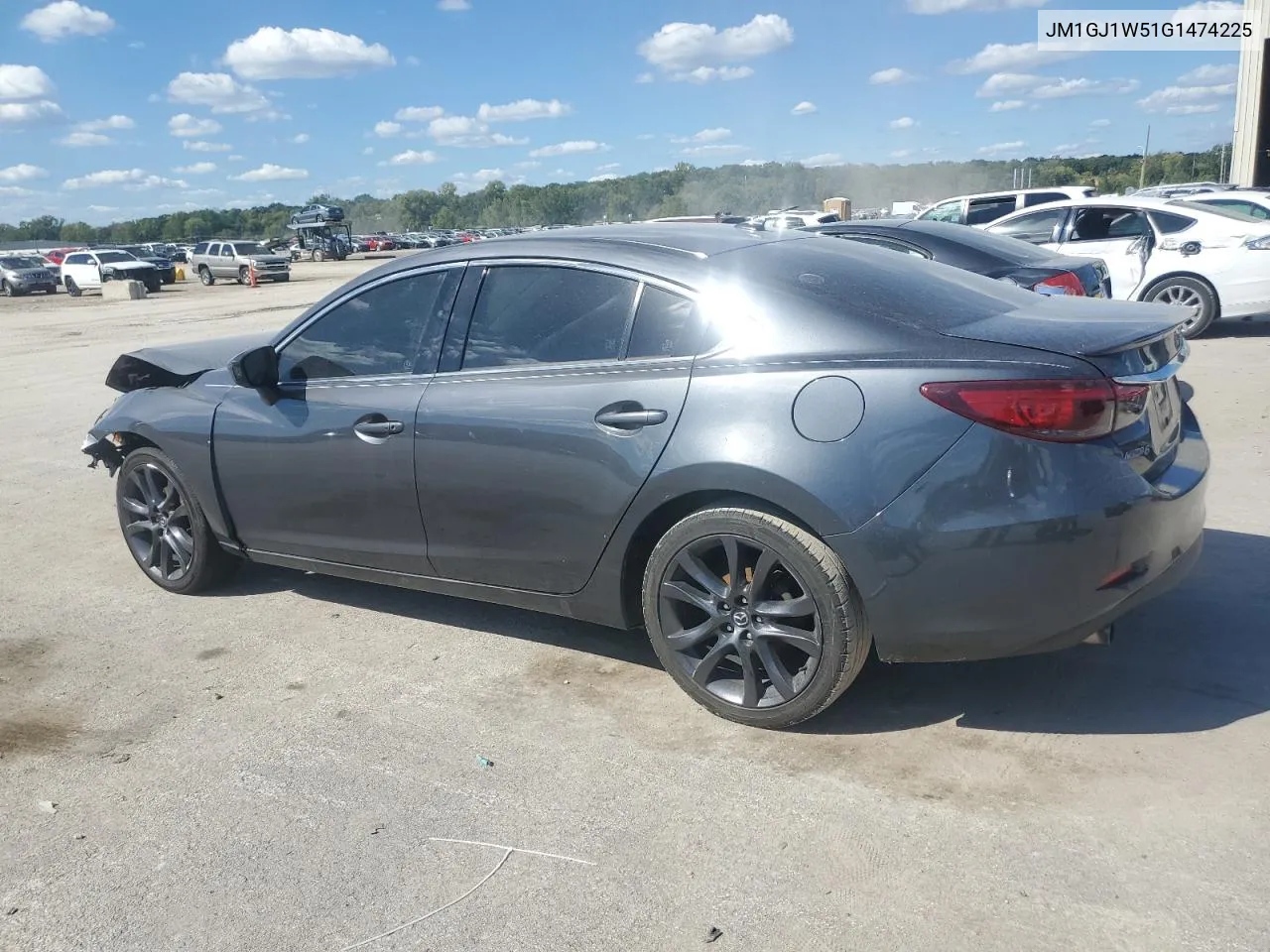 2016 Mazda 6 Grand Touring VIN: JM1GJ1W51G1474225 Lot: 72924244