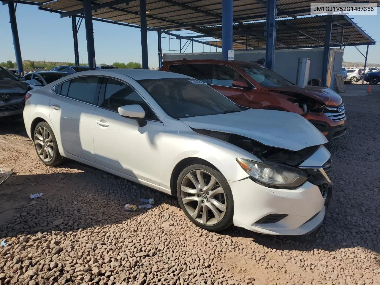 2016 Mazda 6 Touring VIN: JM1GJ1V52G1487356 Lot: 72955234