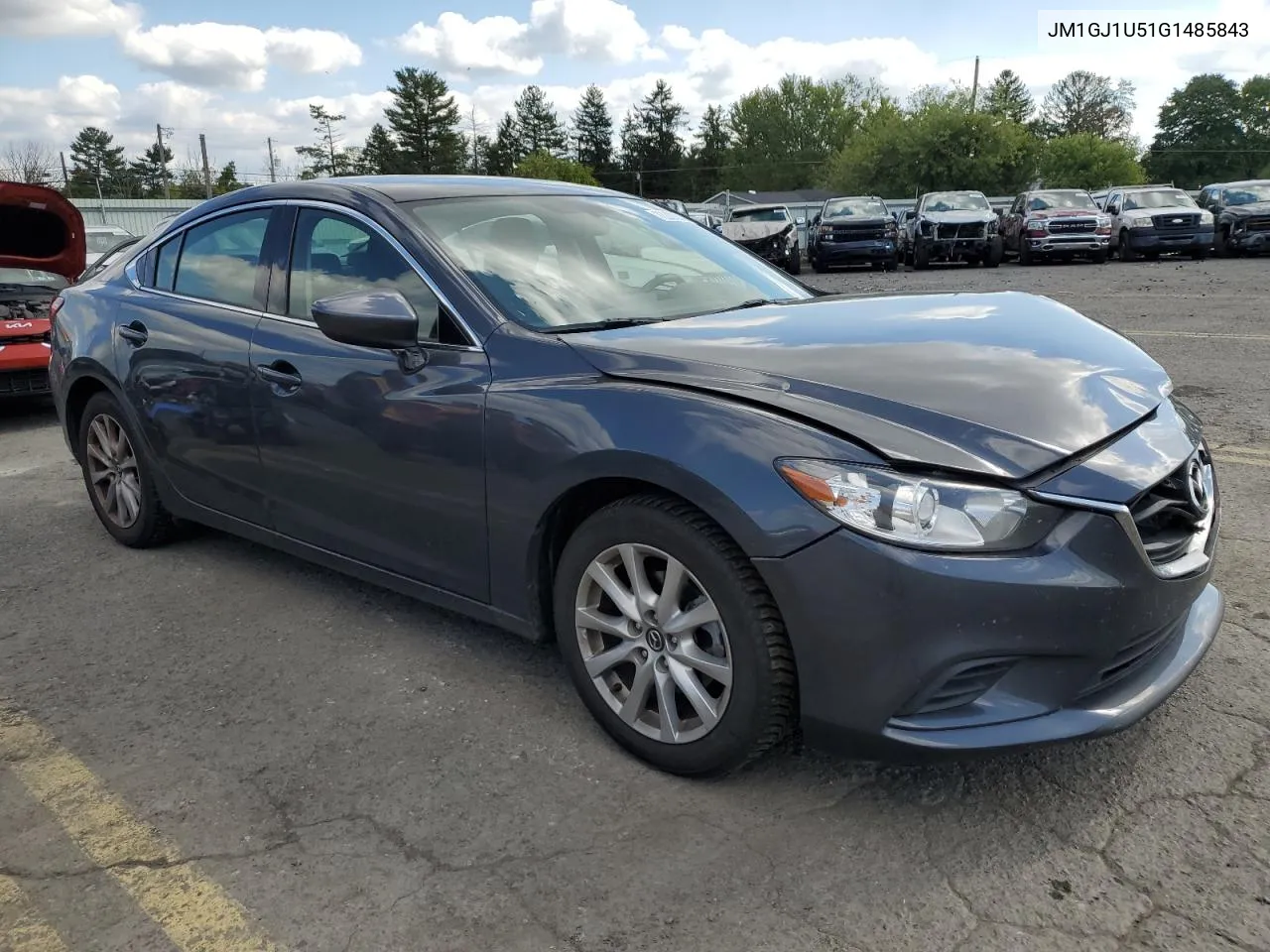 2016 Mazda 6 Sport VIN: JM1GJ1U51G1485843 Lot: 73009284