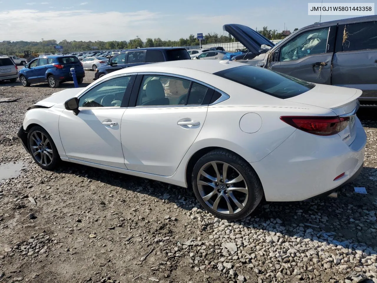 2016 Mazda 6 Grand Touring VIN: JM1GJ1W58G1443358 Lot: 73192844