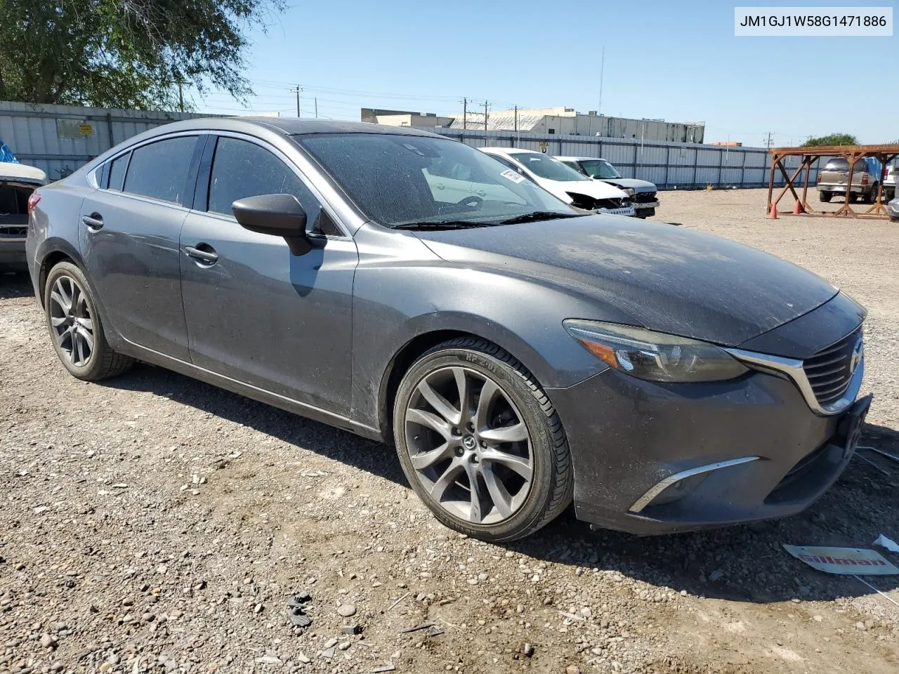 2016 Mazda 6 Grand Touring VIN: JM1GJ1W58G1471886 Lot: 73557894