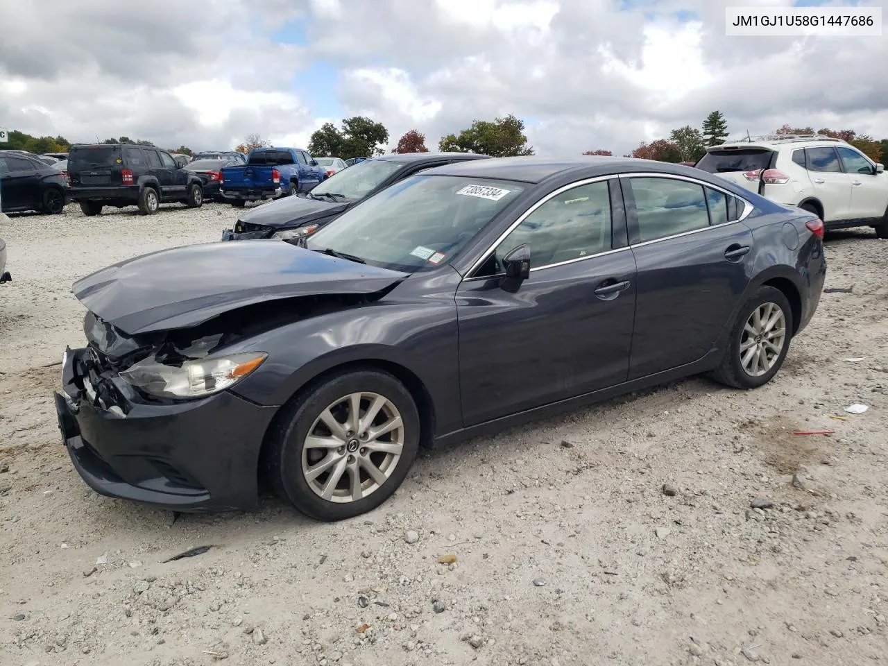 2016 Mazda 6 Sport VIN: JM1GJ1U58G1447686 Lot: 73857334