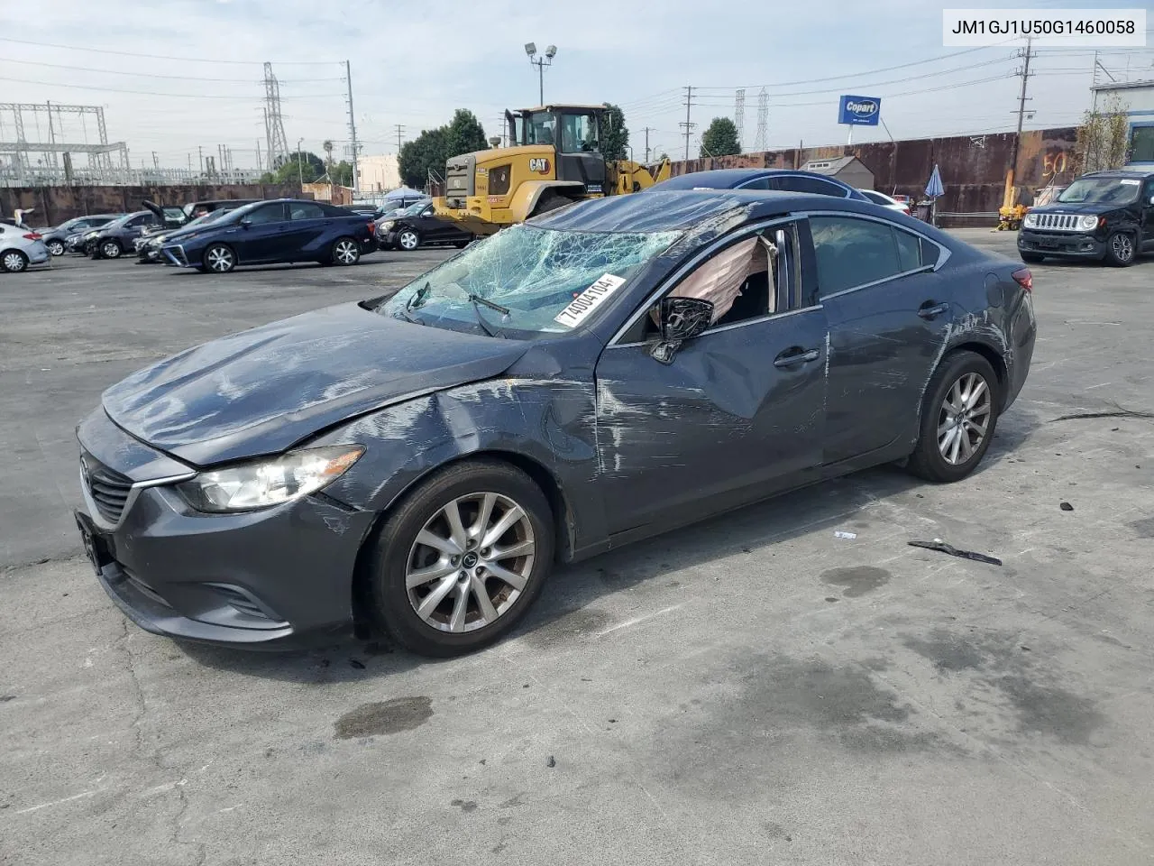 2016 Mazda 6 Sport VIN: JM1GJ1U50G1460058 Lot: 74004104